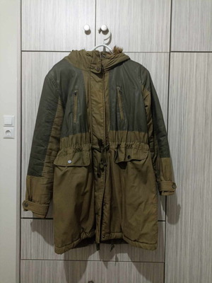 Topshop women's coat used, waterproof, size S