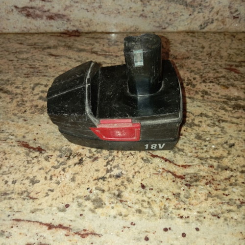 Parkside 18V battery used for cordless drill