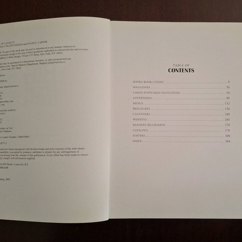 The Big Book of Layouts design book used, English