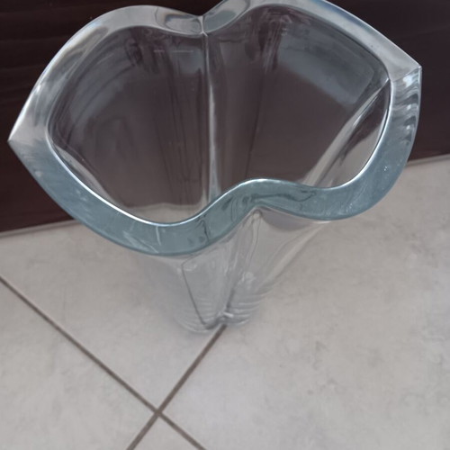 Decorative vase for flowers used, height 30 cm