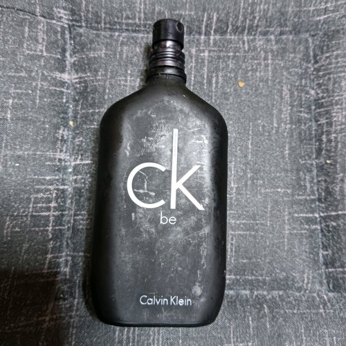 Calvin Klein be men's bottle used, empty eau de toilette