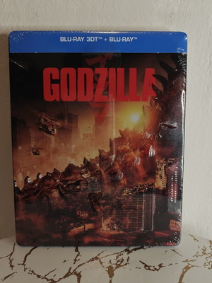 Godzilla Blu-ray Steelbook new, action sci-fi with subtitles