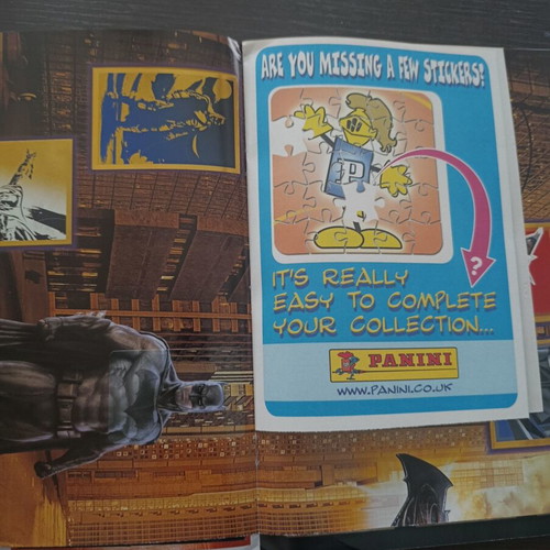 Panini album World of Batman 2016 used, completed