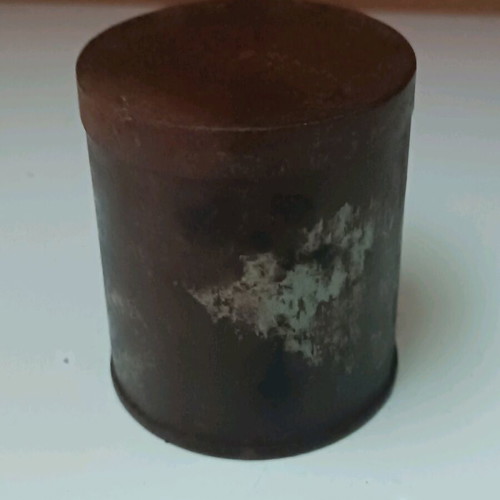 Metal box from World War II used