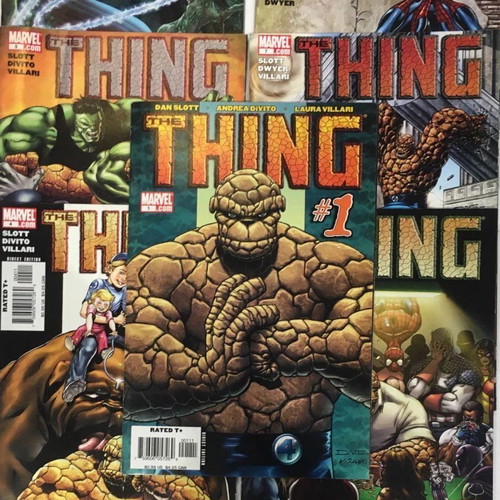 The Thing 7-Issue Pack (1-4 & 6-8) Marvel English