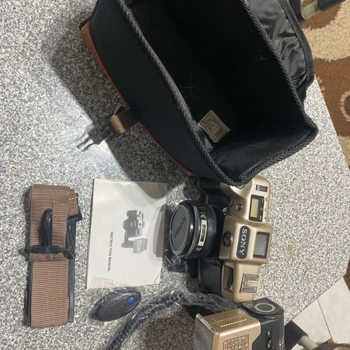 Sony cameras new, two pieces with accessories