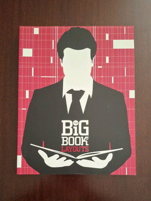 The Big Book of Layouts design book used, English