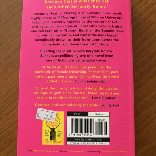Bunny by Mona Awad book in like new condition