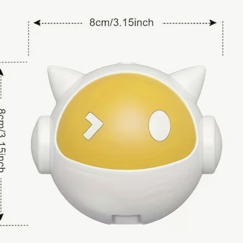 Interactive cat toy used with batteries
