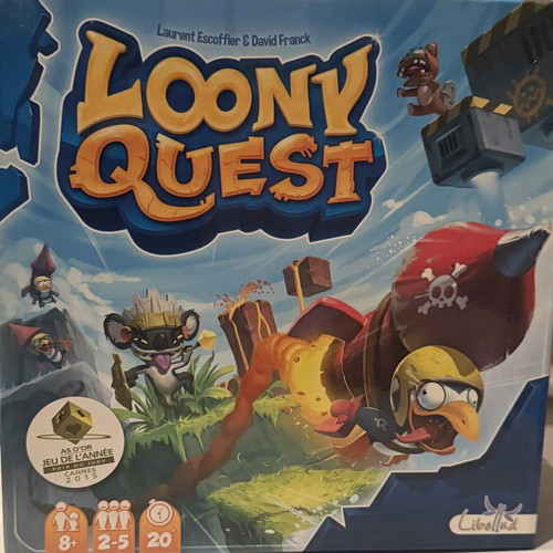 Loony Quest board game like new