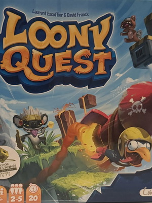 Loony Quest board game like new