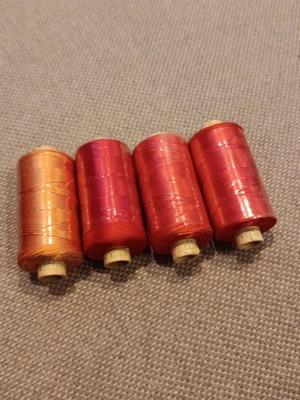 Threads new, 4 spools