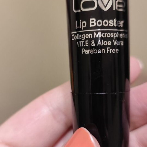 Lovie creamy lip booster lipstick pink, new, 4.5 grams