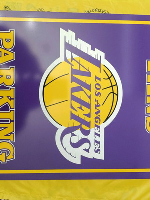 Los Angeles Lakers large sign like new