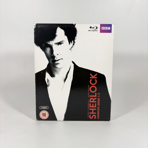 Sherlock Complete Series 1-3 Blu-ray like new with English subtitles