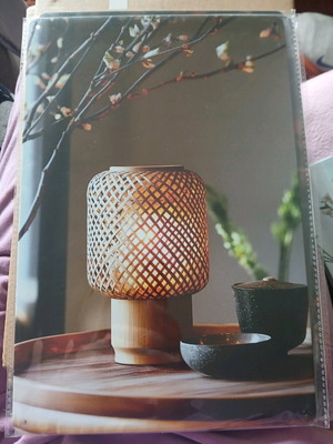 Picture with lamp shape new