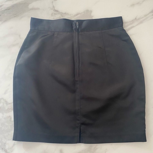 Benetton black midi skirt like new, size 42