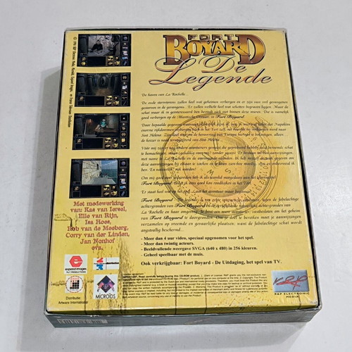 Fort Boyard The Legend PC game used, adventure, 3x CD Big Box