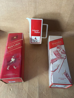 Συλλεκτικά Johnnie Walker μεταχειρισμένα, σετ 3, σπάνια