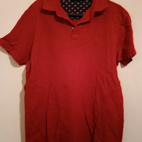 Manetti Polo shirts used, pack of 3, size medium, blue and red