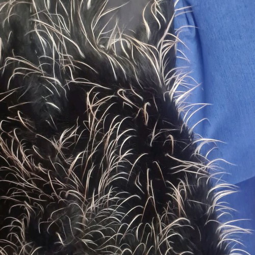 Fur vest new, one size, black