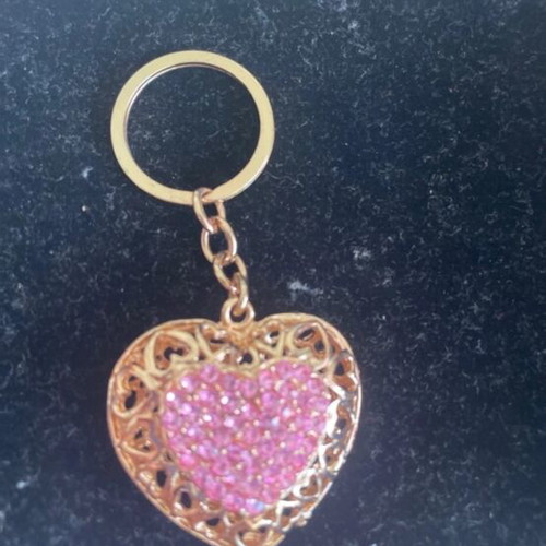Keychain heart design new