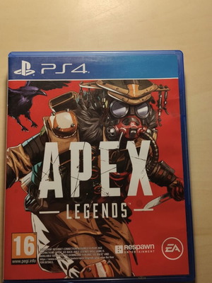 Apex Legends PS4 game with unused code for 1000 coins and a skin