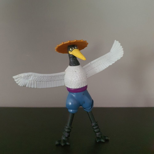 Master Crane figure Kung Fu Panda 2011 McDonald's toy