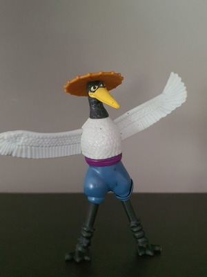 Master Crane figure Kung Fu Panda 2011 McDonald's toy