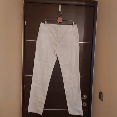 Women's white pants like new, size L