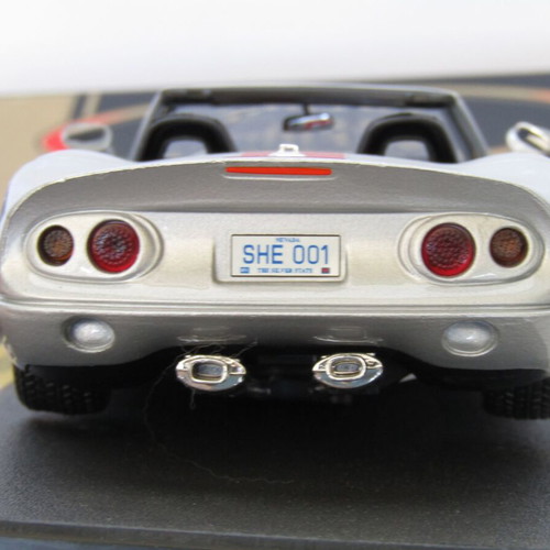 Bburago Shelby Series 1 1999 model like new with original box and base