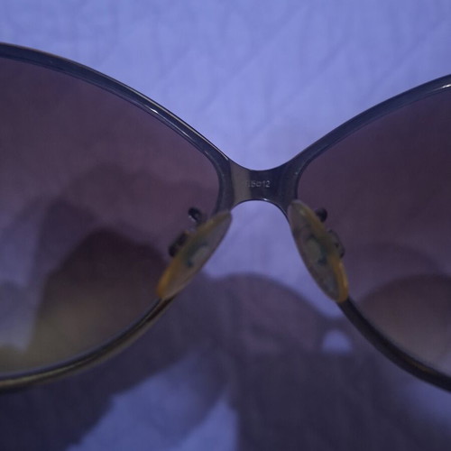 Roberto Cavalli sunglasses used, beige and brown gradient lenses with case