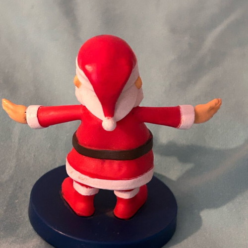 Santa Claus miniature with base like new
