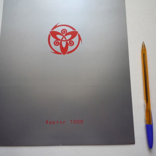 Cagiva Raptor 1000 brochure new with photos and features