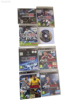 Pes Pro Evolution Soccer 8-Game Bundle for PlayStation 3 used
