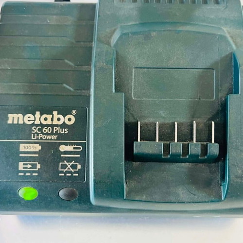 Metabo SC 60 Plus Li-Power Battery Charger used, 10.8V - 18V