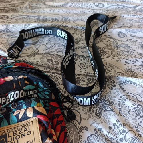 Crossbody bag unisex multicolor like new