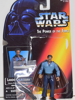 Kenner Star Wars The Power of the Force Lando Calrissian figure used