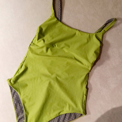 Swimsuit NEW double-face Italian "JUST MINE", size EU 40
