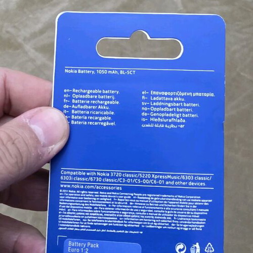 Nokia genuine battery sealed new