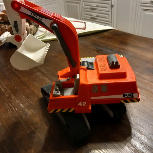 Playmobil excavator like new, vintage series with rotating cabin