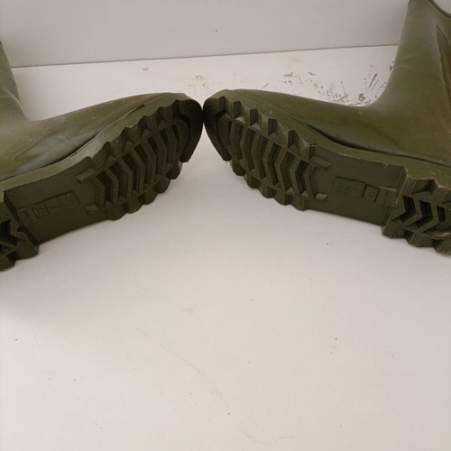 Women's galoshes used, size 41, green