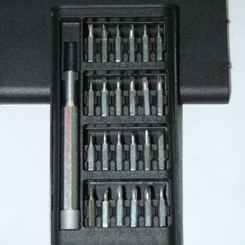 Precision screwdriver set 25-in-1 with 24 magnetic bits new