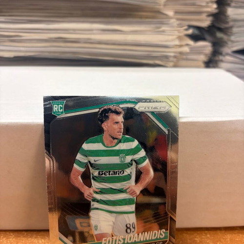 2025-26 Panini Prizm Fifa Fotis Ioannidis RC base card new