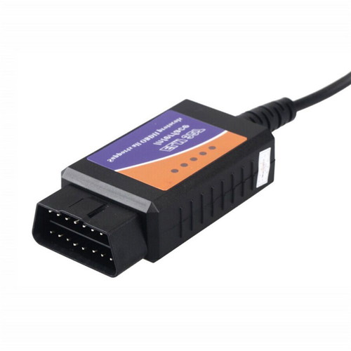 ELM 327 USB OBD2 Interface Car Diagnostic Scanner with Software CD