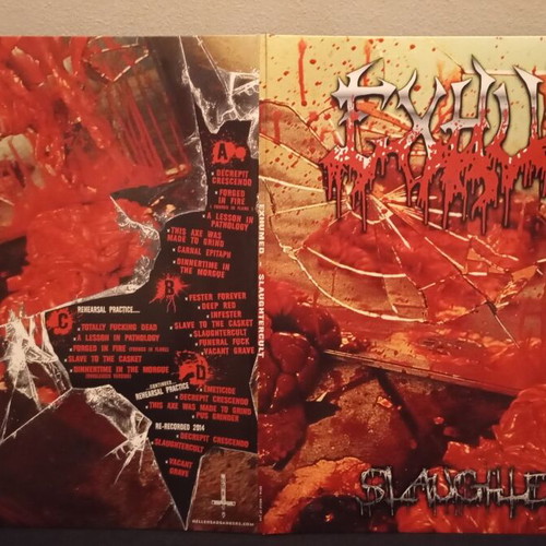 Exhumed Slaughtercult LP μεταχειρισμένο, χρωματιστό βινύλιο