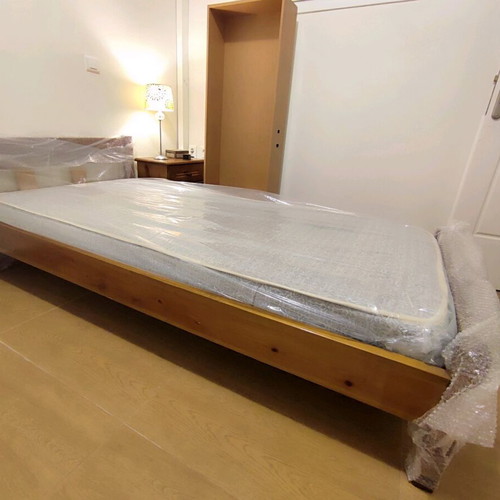 Swedish bed with anatomical mattress like new 95x210 cm