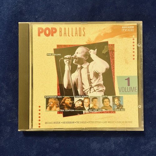 Pop Ballads Volume 1 CD like new, pop collection