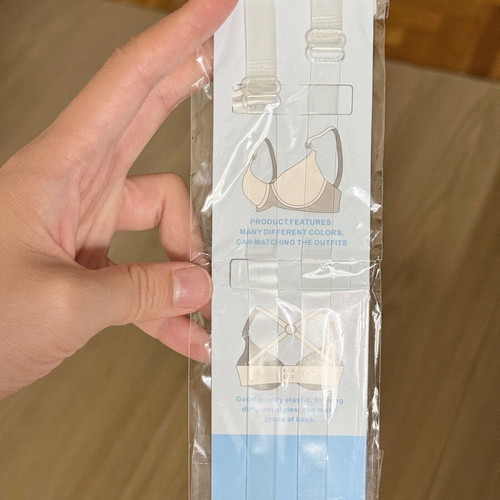 Transparent bra straps brand new, adjustable length