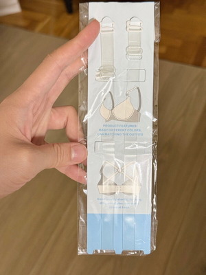 Transparent bra straps brand new, adjustable length
